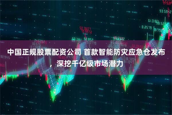 中国正规股票配资公司 首款智能防灾应急仓发布，深挖千亿级市场潜力